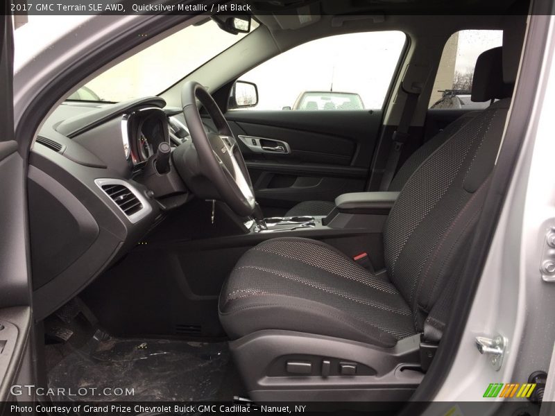 Quicksilver Metallic / Jet Black 2017 GMC Terrain SLE AWD
