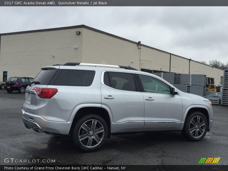 Quicksilver Metallic / Jet Black 2017 GMC Acadia Denali AWD