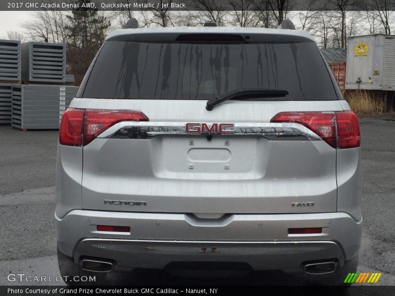 Quicksilver Metallic / Jet Black 2017 GMC Acadia Denali AWD