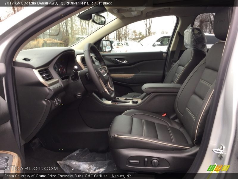 Quicksilver Metallic / Jet Black 2017 GMC Acadia Denali AWD