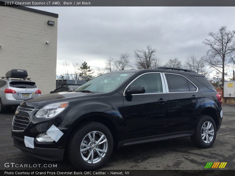Black / Jet Black 2017 Chevrolet Equinox LT AWD