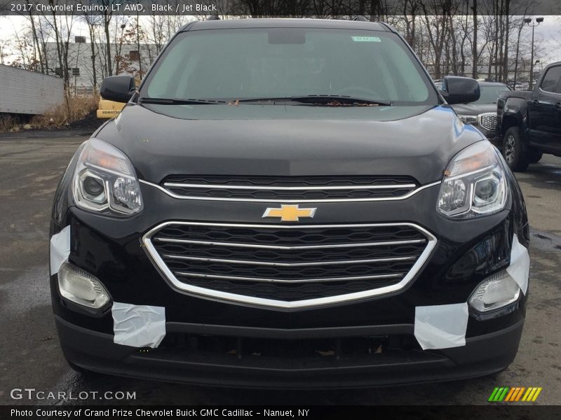 Black / Jet Black 2017 Chevrolet Equinox LT AWD