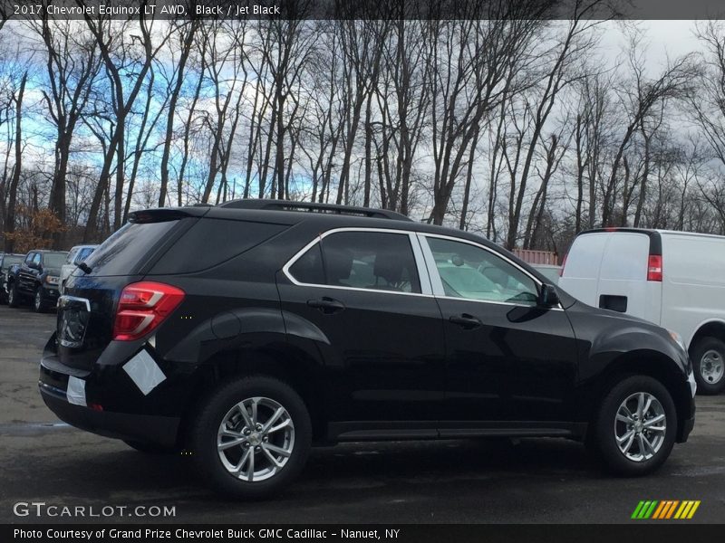 Black / Jet Black 2017 Chevrolet Equinox LT AWD