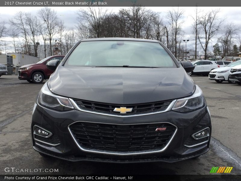 Mosaic Black Metallic / Jet Black 2017 Chevrolet Cruze LT