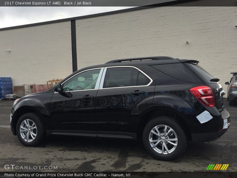 Black / Jet Black 2017 Chevrolet Equinox LT AWD