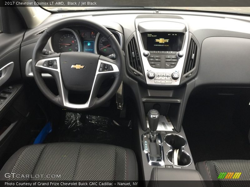 Black / Jet Black 2017 Chevrolet Equinox LT AWD