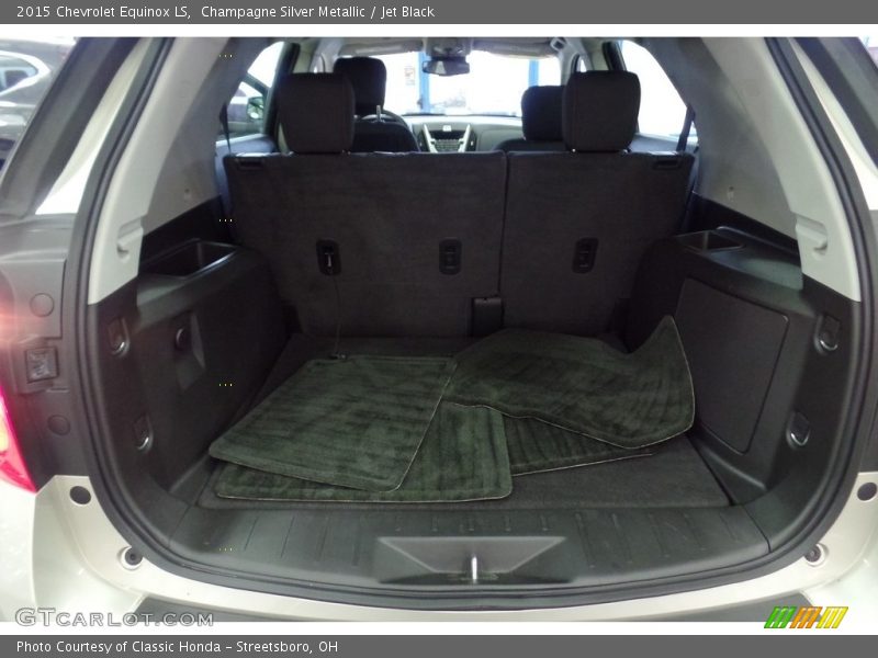 Champagne Silver Metallic / Jet Black 2015 Chevrolet Equinox LS
