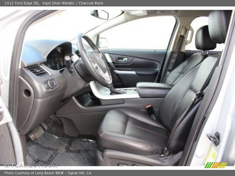 Ingot Silver Metallic / Charcoal Black 2012 Ford Edge SEL