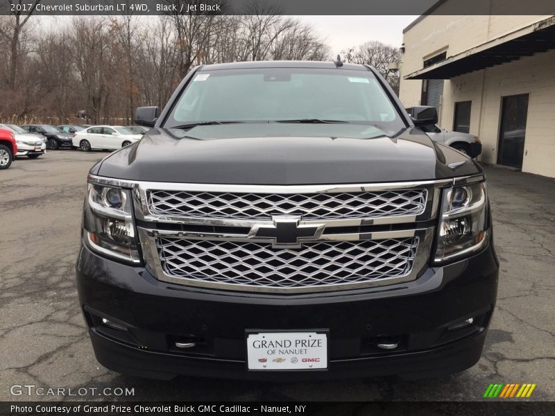 Black / Jet Black 2017 Chevrolet Suburban LT 4WD