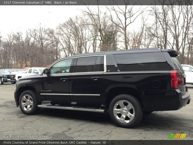 Black / Jet Black 2017 Chevrolet Suburban LT 4WD