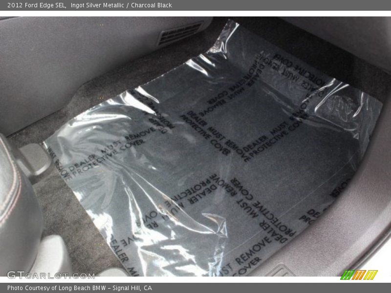 Ingot Silver Metallic / Charcoal Black 2012 Ford Edge SEL