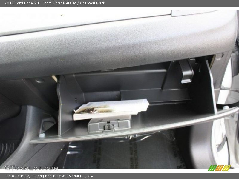 Ingot Silver Metallic / Charcoal Black 2012 Ford Edge SEL