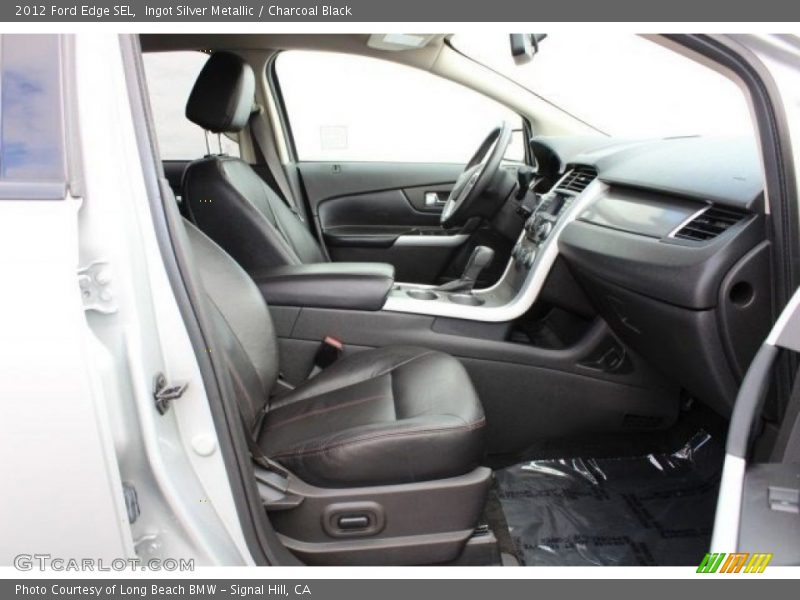 Ingot Silver Metallic / Charcoal Black 2012 Ford Edge SEL