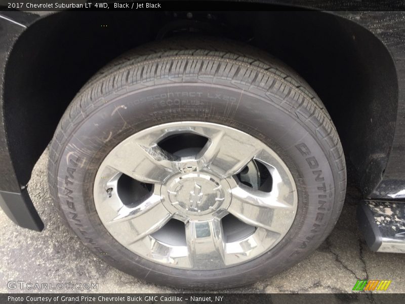 Black / Jet Black 2017 Chevrolet Suburban LT 4WD