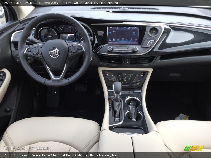 Ebony Twilight Metallic / Light Neutral 2017 Buick Envision Preferred AWD