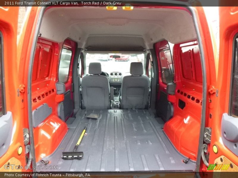 Torch Red / Dark Grey 2011 Ford Transit Connect XLT Cargo Van