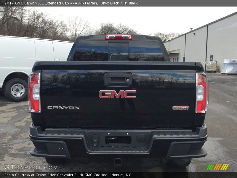 Onyx Black / Jet Black 2017 GMC Canyon SLE Extended Cab 4x4 All-Terrain