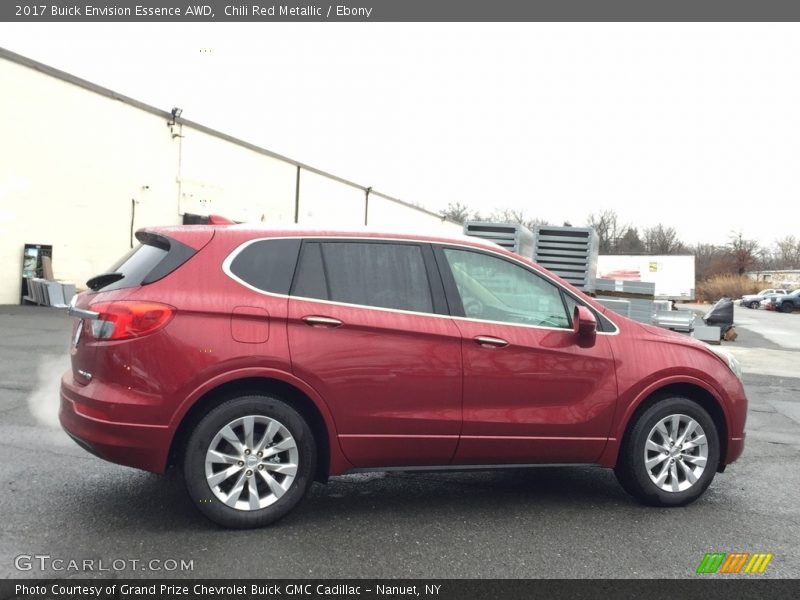Chili Red Metallic / Ebony 2017 Buick Envision Essence AWD