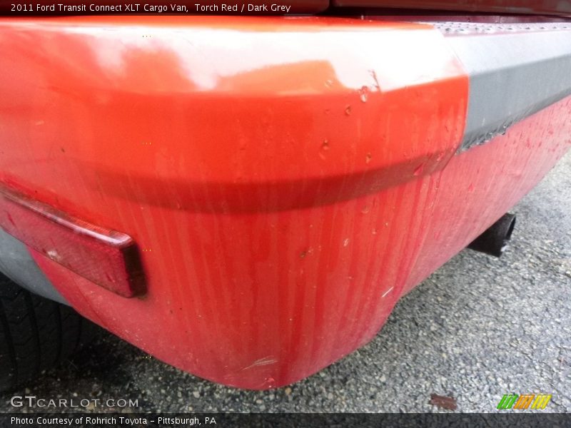 Torch Red / Dark Grey 2011 Ford Transit Connect XLT Cargo Van