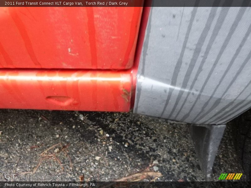 Torch Red / Dark Grey 2011 Ford Transit Connect XLT Cargo Van