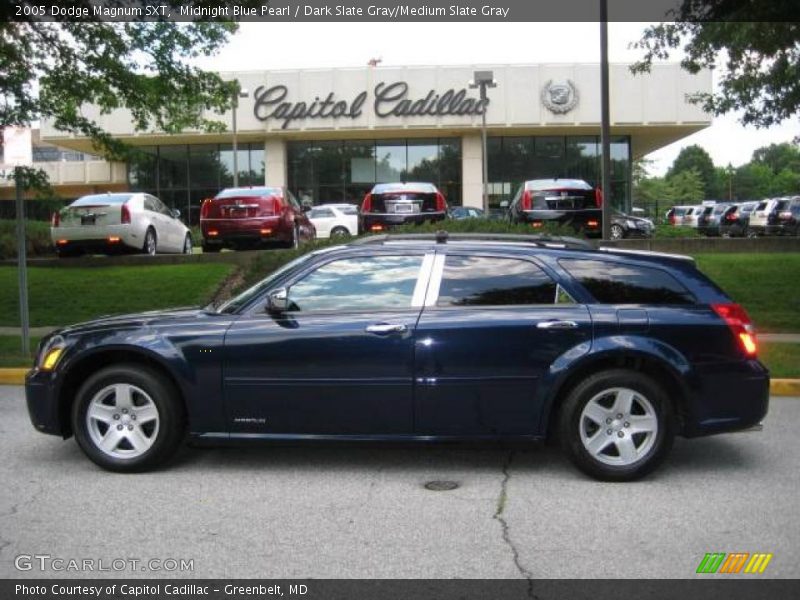 Midnight Blue Pearl / Dark Slate Gray/Medium Slate Gray 2005 Dodge Magnum SXT