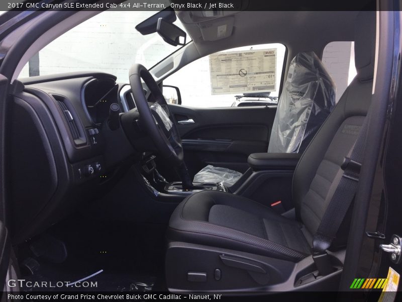Onyx Black / Jet Black 2017 GMC Canyon SLE Extended Cab 4x4 All-Terrain