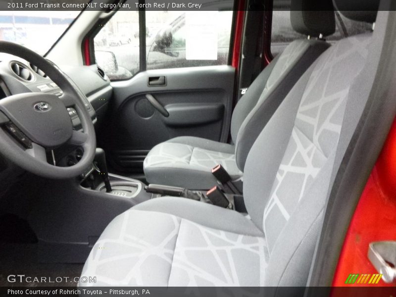 Torch Red / Dark Grey 2011 Ford Transit Connect XLT Cargo Van