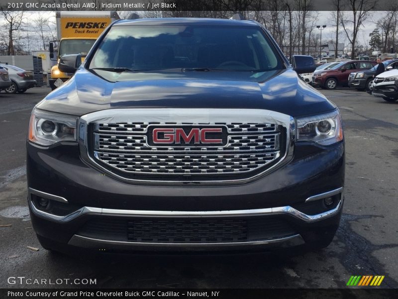 Iridium Metallic / Jet Black 2017 GMC Acadia Denali AWD