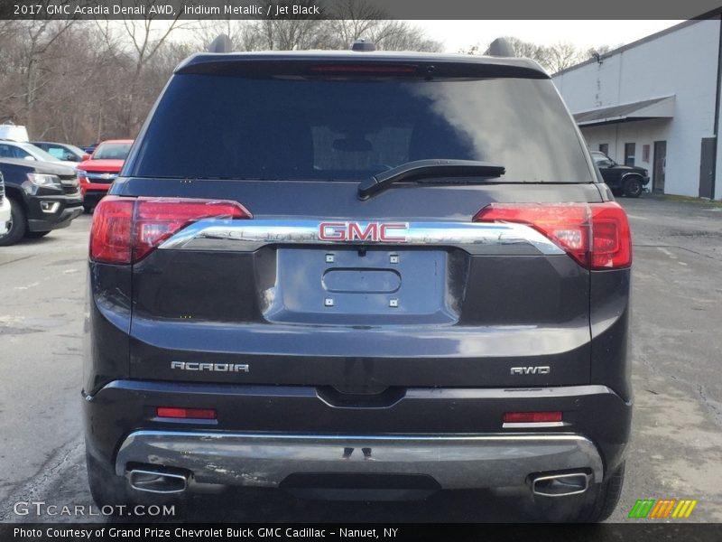 Iridium Metallic / Jet Black 2017 GMC Acadia Denali AWD