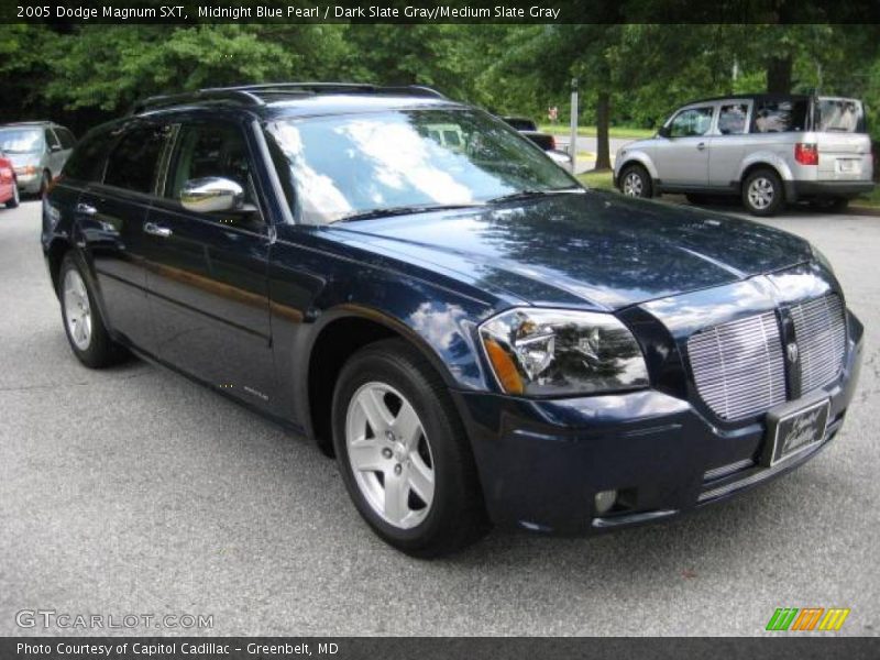 Midnight Blue Pearl / Dark Slate Gray/Medium Slate Gray 2005 Dodge Magnum SXT
