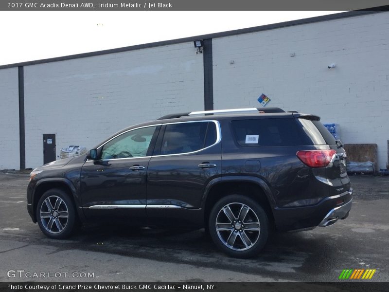 Iridium Metallic / Jet Black 2017 GMC Acadia Denali AWD