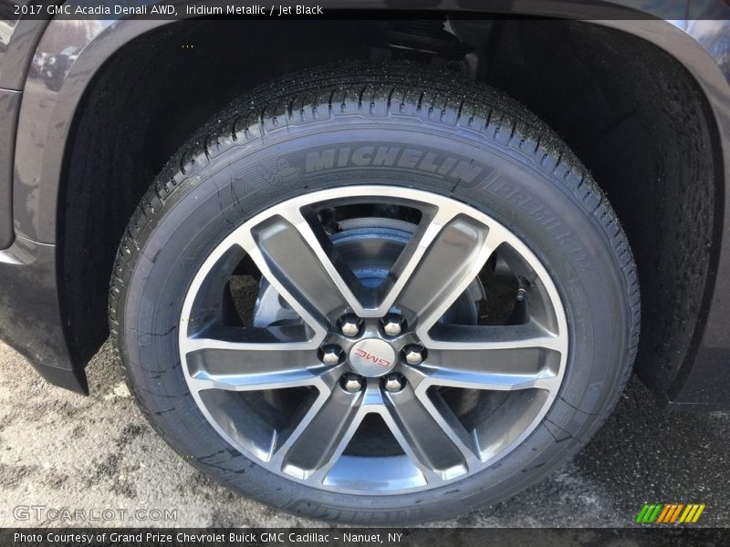 Iridium Metallic / Jet Black 2017 GMC Acadia Denali AWD