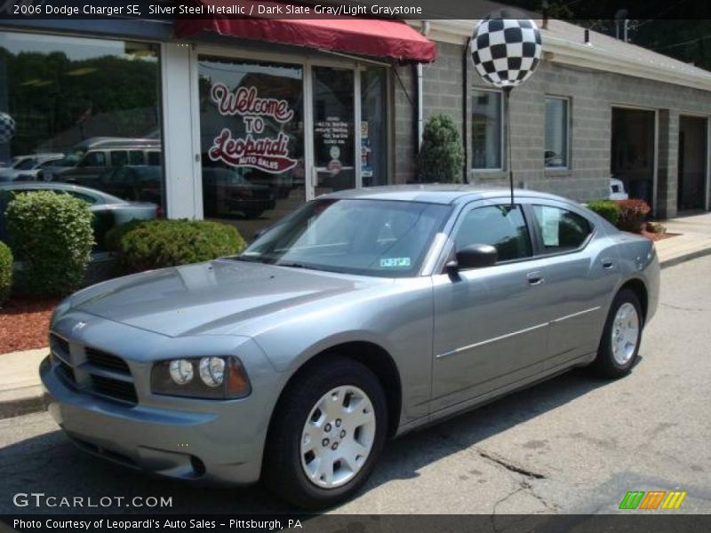 Silver Steel Metallic / Dark Slate Gray/Light Graystone 2006 Dodge Charger SE