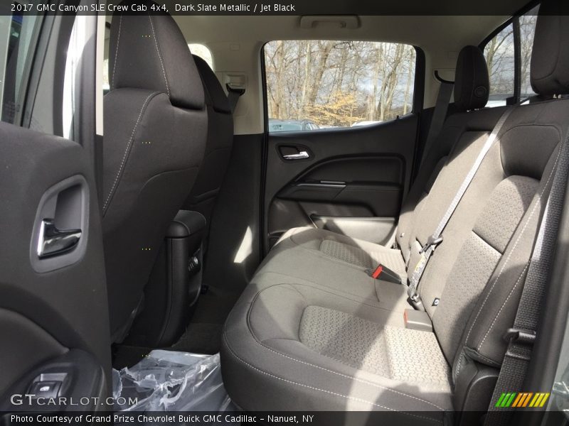 Dark Slate Metallic / Jet Black 2017 GMC Canyon SLE Crew Cab 4x4