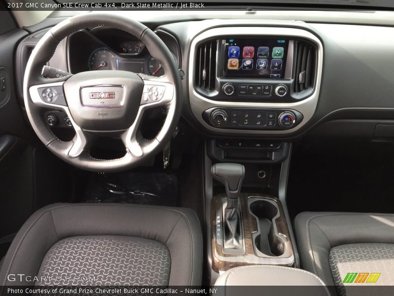 Dark Slate Metallic / Jet Black 2017 GMC Canyon SLE Crew Cab 4x4