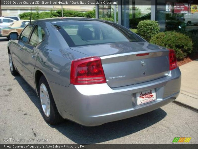 Silver Steel Metallic / Dark Slate Gray/Light Graystone 2006 Dodge Charger SE