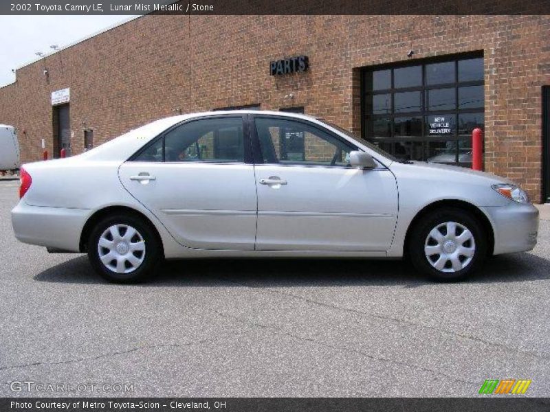 Lunar Mist Metallic / Stone 2002 Toyota Camry LE