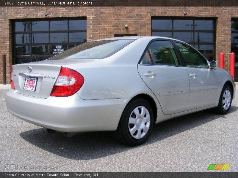 Lunar Mist Metallic / Stone 2002 Toyota Camry LE