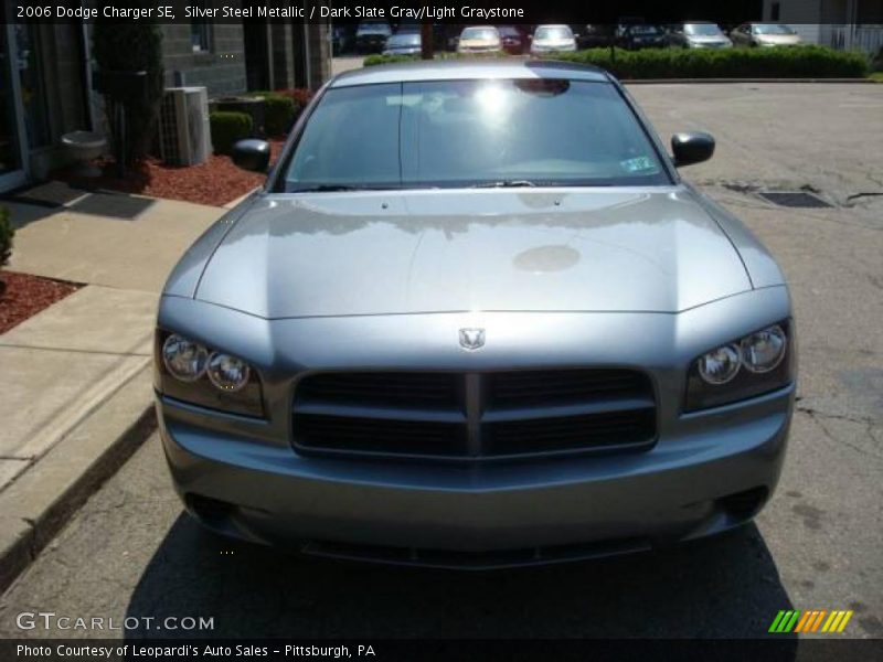 Silver Steel Metallic / Dark Slate Gray/Light Graystone 2006 Dodge Charger SE