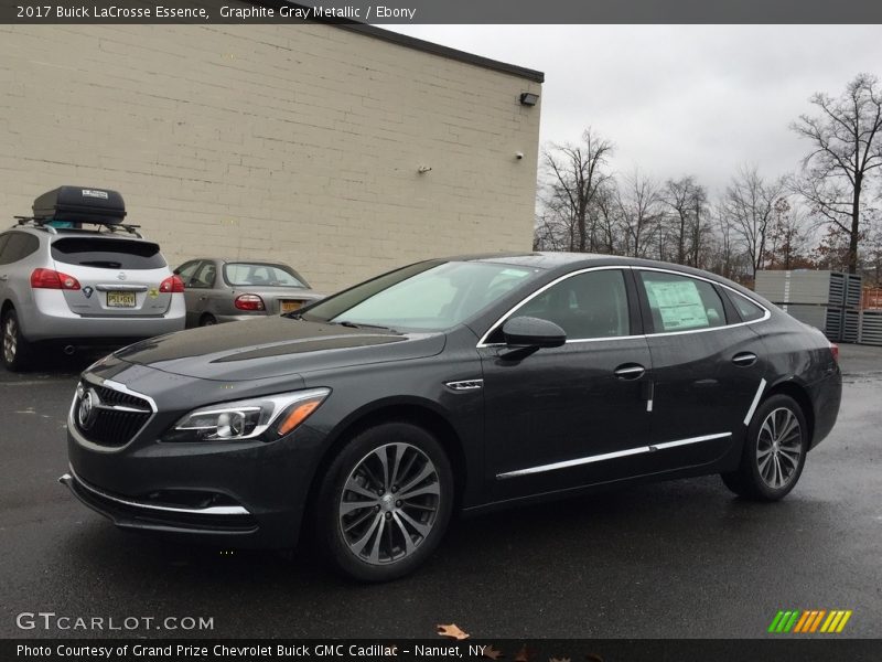 Graphite Gray Metallic / Ebony 2017 Buick LaCrosse Essence