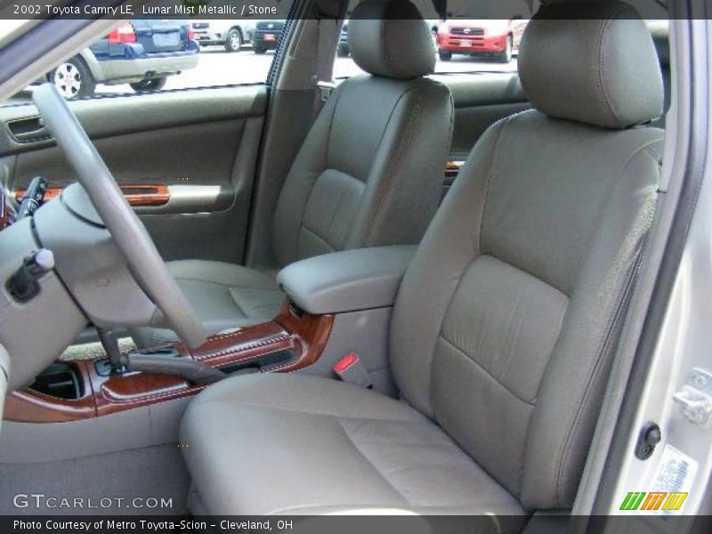 Lunar Mist Metallic / Stone 2002 Toyota Camry LE