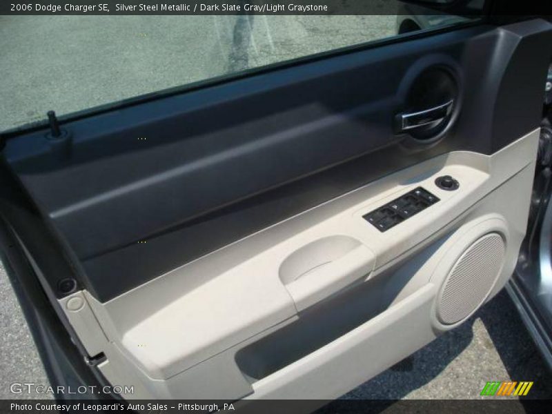 Silver Steel Metallic / Dark Slate Gray/Light Graystone 2006 Dodge Charger SE