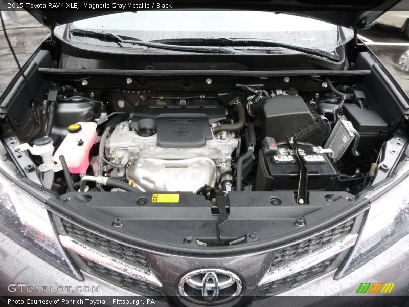 Magnetic Gray Metallic / Black 2015 Toyota RAV4 XLE