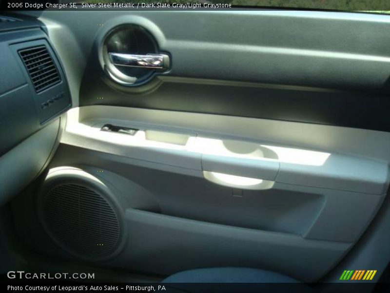 Silver Steel Metallic / Dark Slate Gray/Light Graystone 2006 Dodge Charger SE