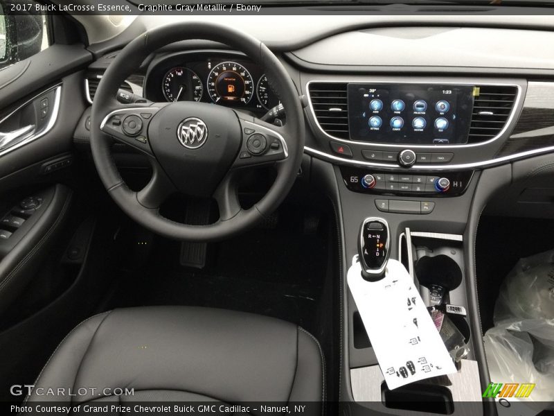 Graphite Gray Metallic / Ebony 2017 Buick LaCrosse Essence