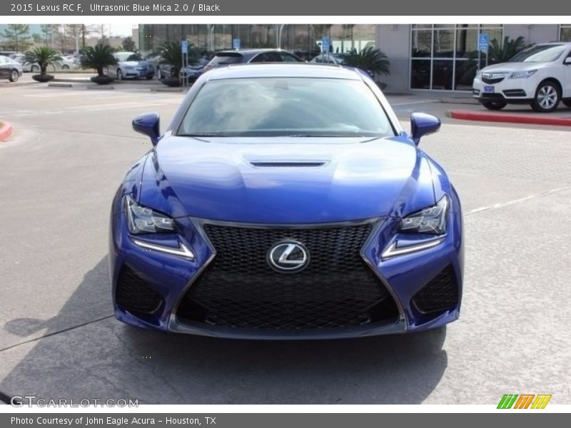 Ultrasonic Blue Mica 2.0 / Black 2015 Lexus RC F