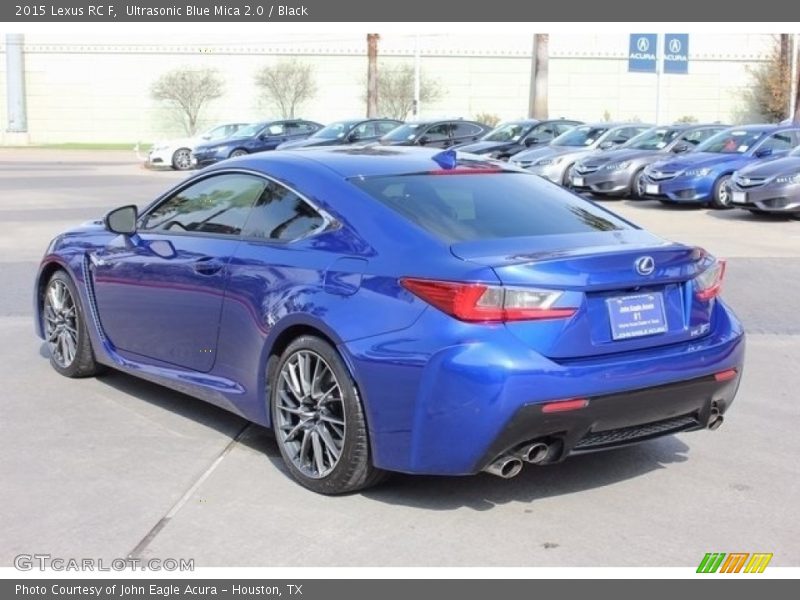 Ultrasonic Blue Mica 2.0 / Black 2015 Lexus RC F