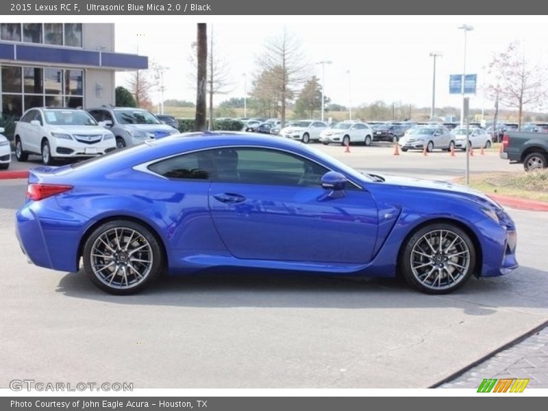 Ultrasonic Blue Mica 2.0 / Black 2015 Lexus RC F
