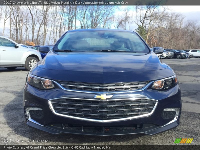 Blue Velvet Metallic / Dark Atmosphere/Medium Ash Gray 2017 Chevrolet Malibu LT