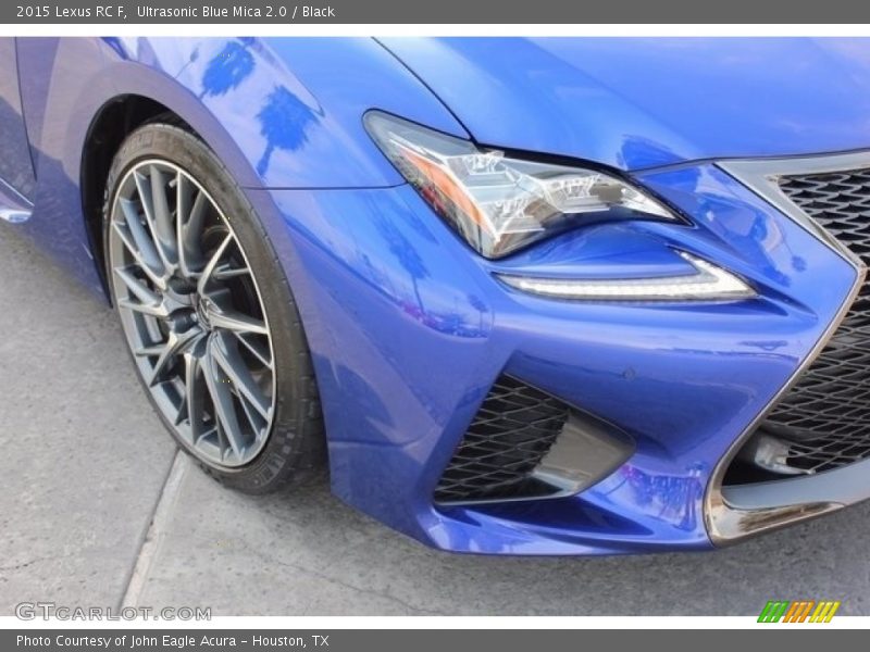 Ultrasonic Blue Mica 2.0 / Black 2015 Lexus RC F